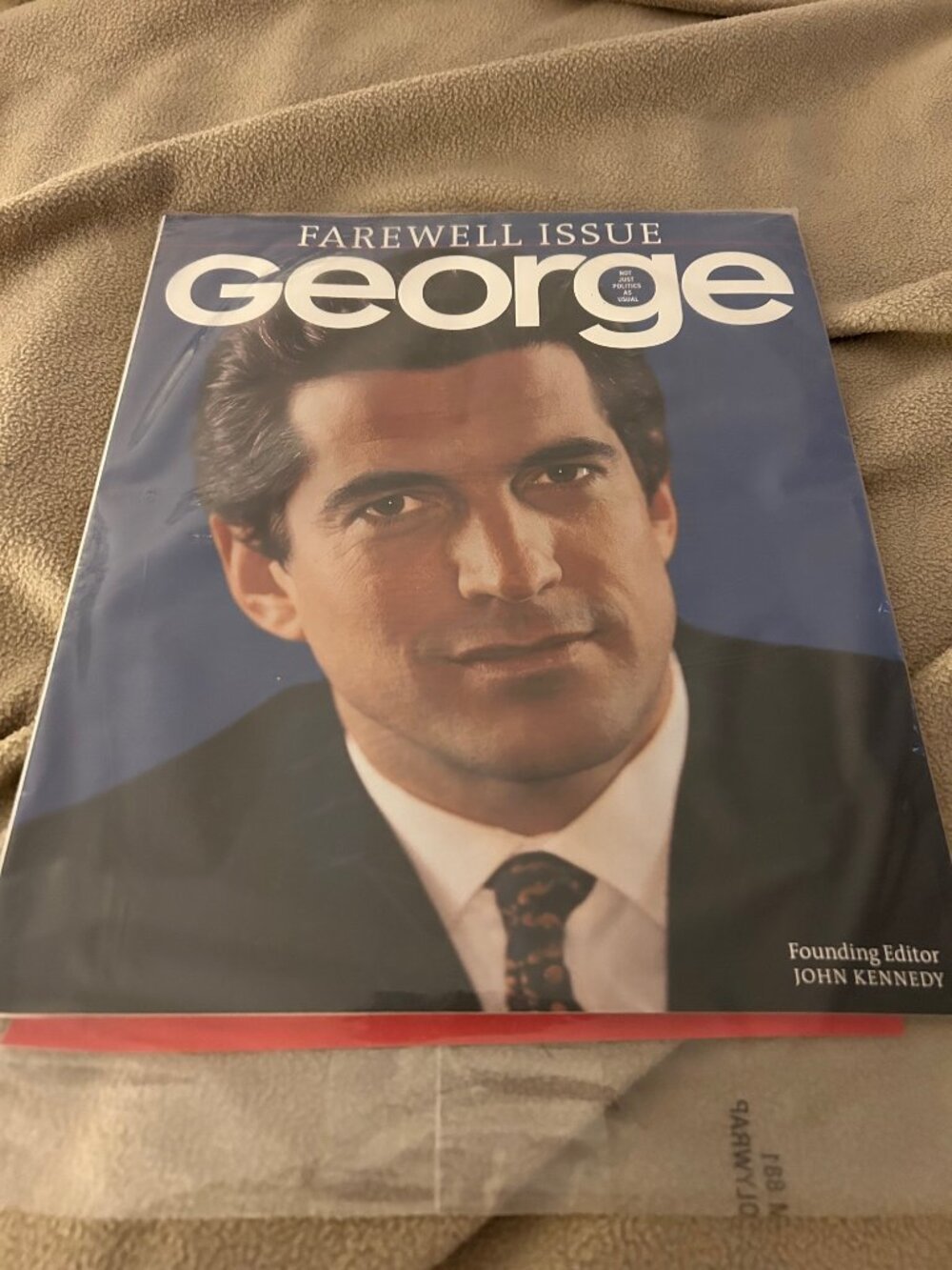 Final George Magazine - Farewell Issue, Sealed in Plastic, Never Opened